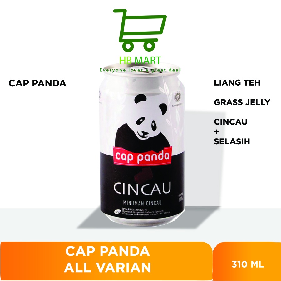 

KHUSUS OJOL 1 DUS Liang Teh / SELASIH / GRASS JELLY Cap Panda 310ml