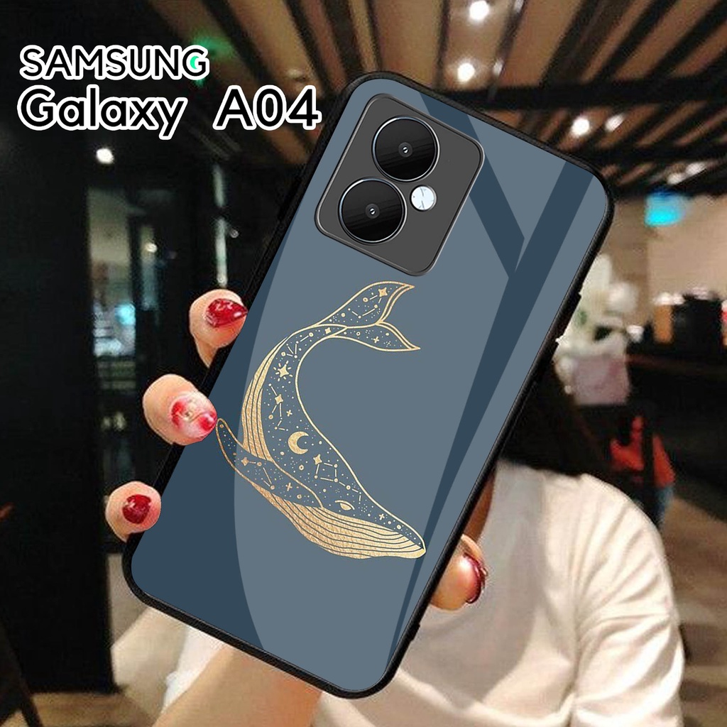 Softcase Kaca Samsung A04 A04E  - Casing Hp Samsung A04E A04  - Case Hp Samsung A04 A04E - Softcase Samsung A04E A04 [H108]