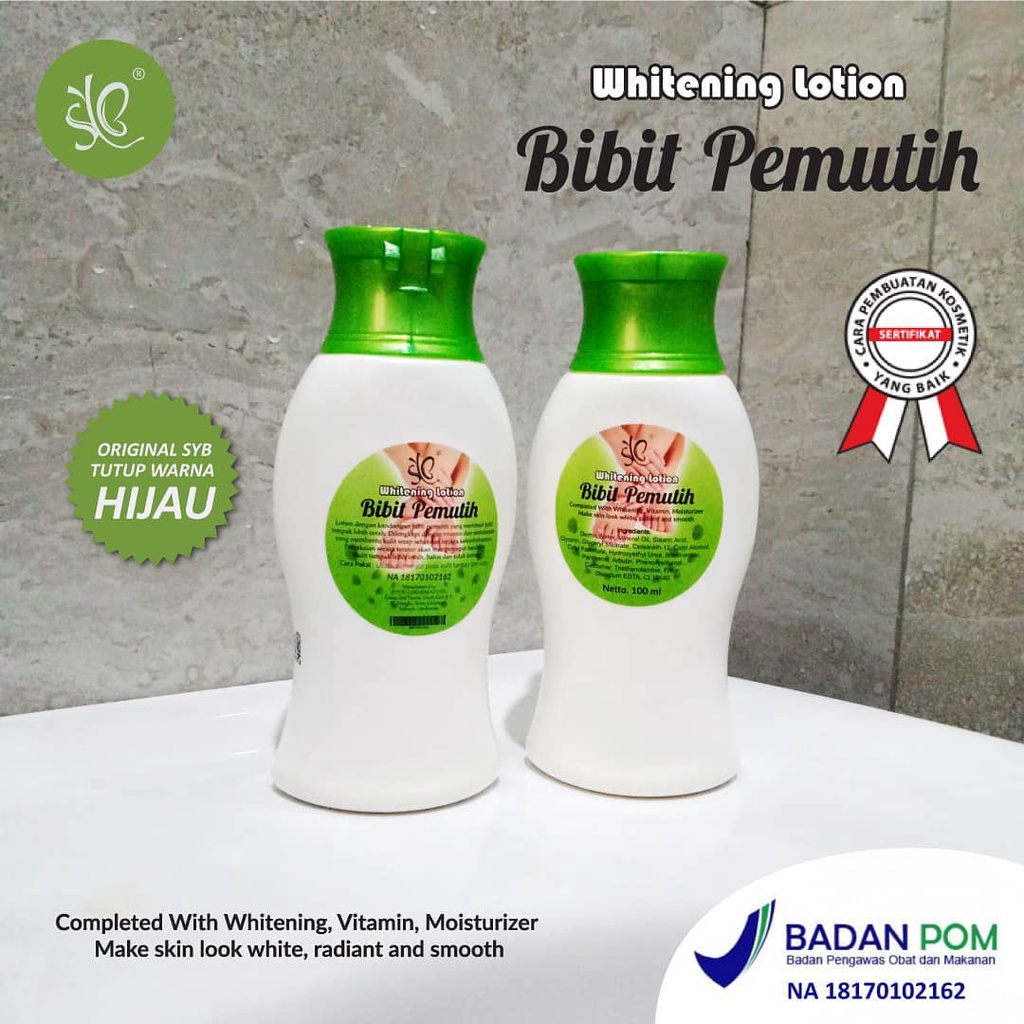 SYB Whitening Lotion Bibit Pemutih - SYB Lotion Bibit Pemutih