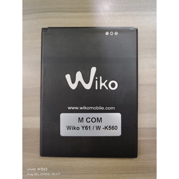 Battery Batere Batre Baterai Mcom Wiko Y61 W-K560 K560