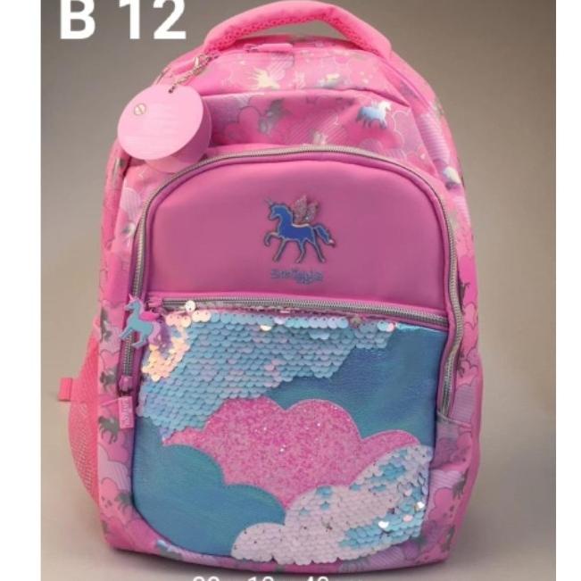 TAS SMIGGLE BKN ORI RANSEL SEKOLAH ANAK SD SMP CEWEK COWOK UNICORN