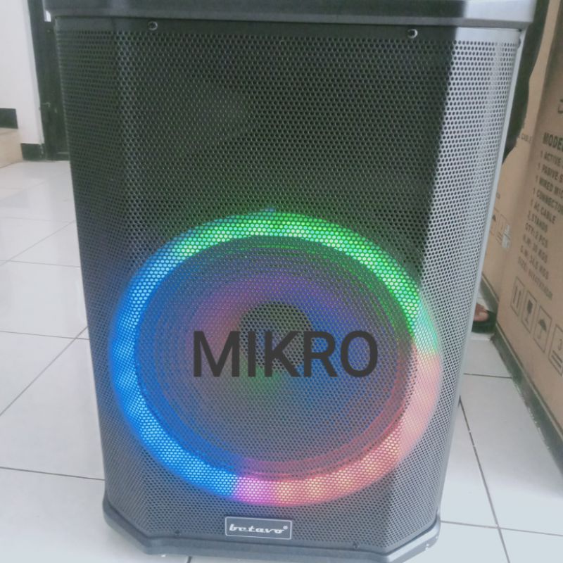 Speaker Portable BETAVO RX515 RX 515 ORIGINAL 15 INCH