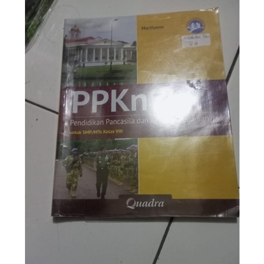PPKN SMP KELAS 8 QUADRA