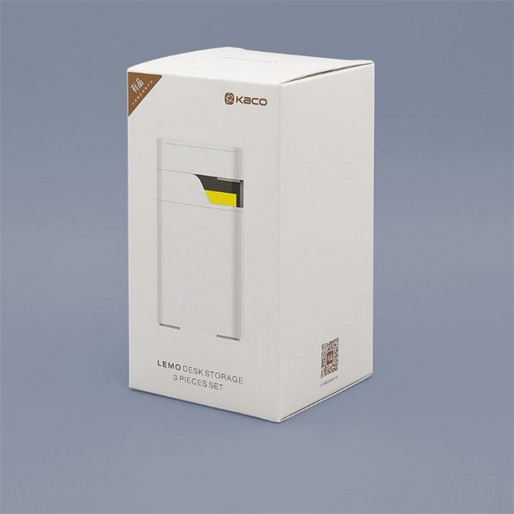 116 KACO LEMO K1409 - Kotak Penyimpanan Meja Kantor 3 in 1