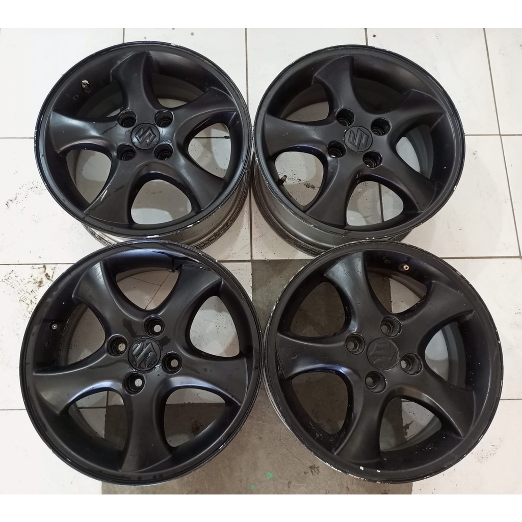 Jual VELG MOBIL SECOND STANDAR BALENO RING 15 PCD 4X100 | Shopee Indonesia