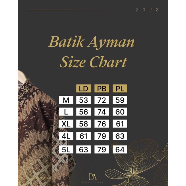 Batik Ayman - Aksa | Kemeja Batik Pria Katun Solo Halus Lengan Panjang Full Furing