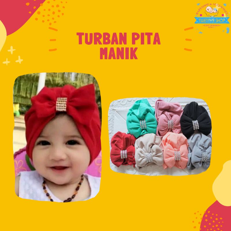 

Turban Pita manik tengah lucu