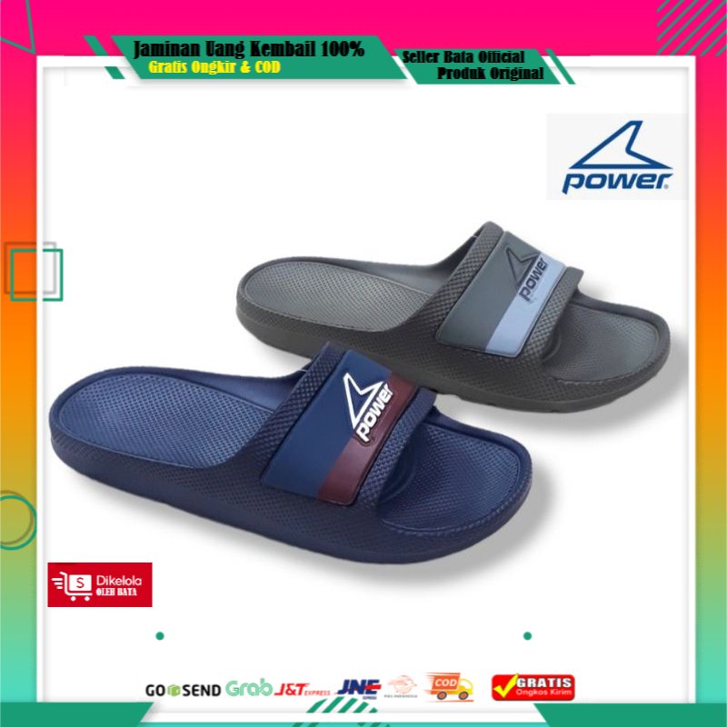 Brand Original Bata Power Sandal Pria New Atomic Blue/Green (tersedia 2 warna) - 8719133 / 8717133