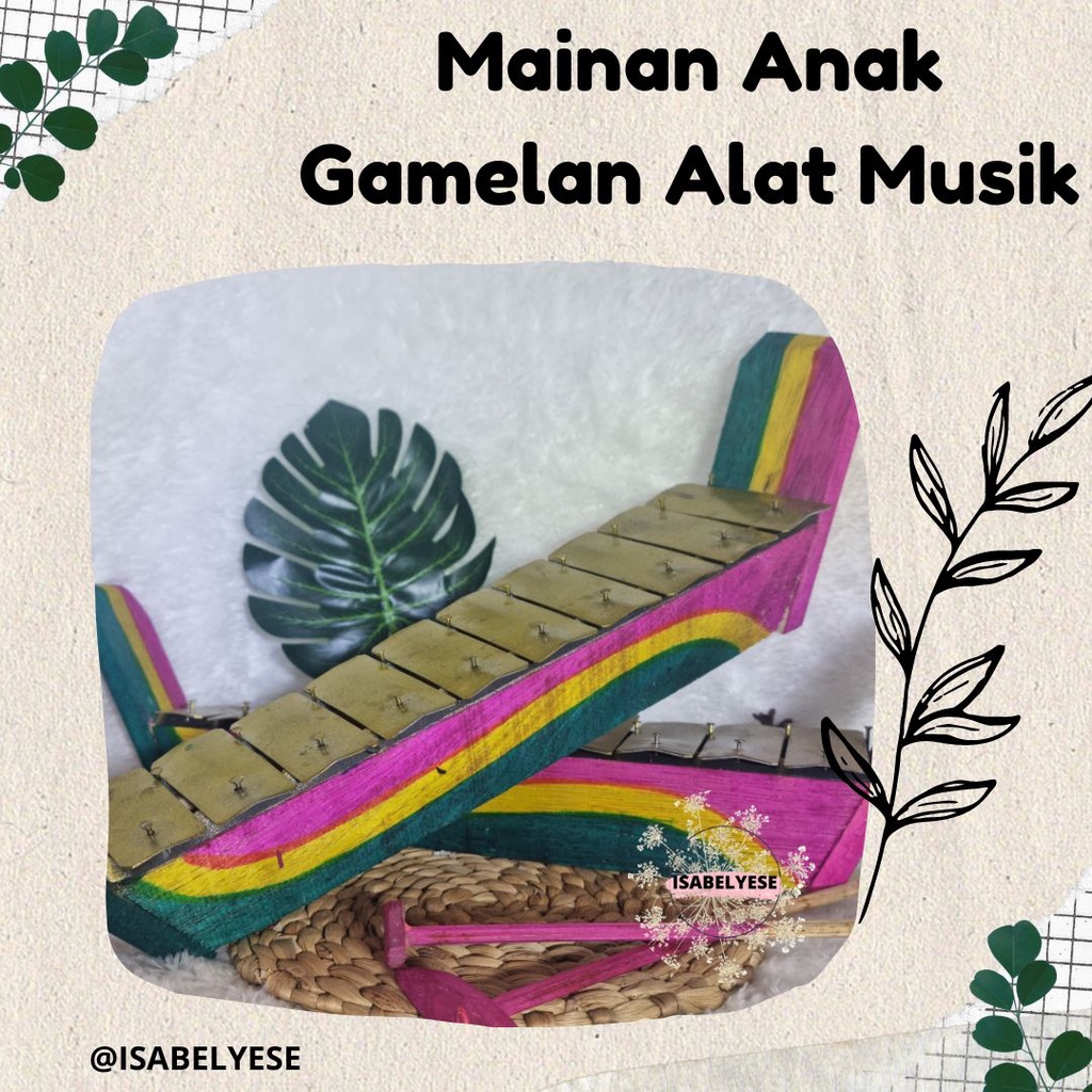 ❤Mainan anak Gamelan || Gamelan saron bahan besi mainan anak tradisional besar || Gamelan mainan || 