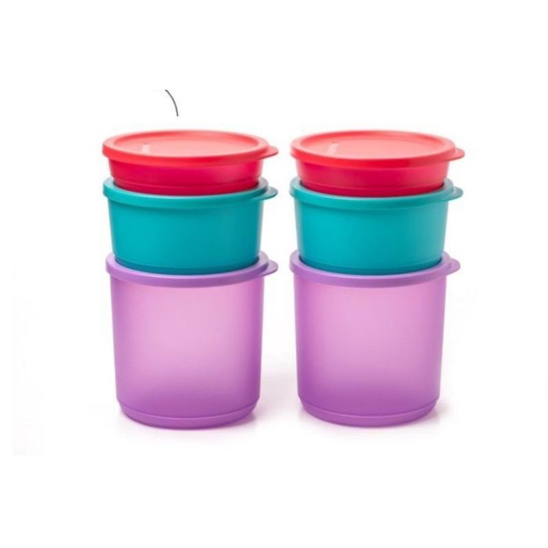 Tupperware Tropical Round set
