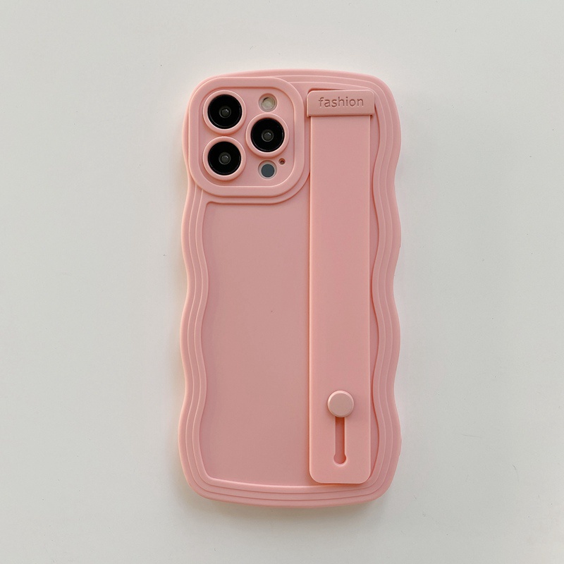 Casing Soft Case Silikon Warna Pink Polos Untuk IPhone 11 12 13 14 Pro Max