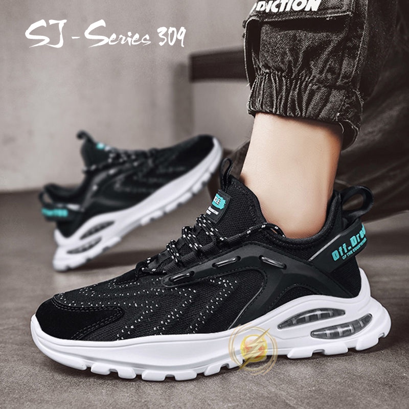 [OOS] Sepatu Sneakers Pria Fashion Buat Running atau Nongkrong Kualitas Import Premium -309