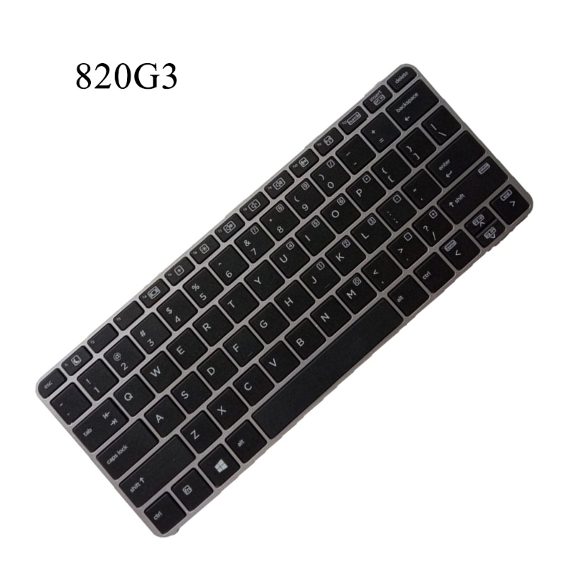 Btsg Layout US Keypad Keyboard Laptop Tanpa Titik Untuk HP EliteBook 725g3 725 G4