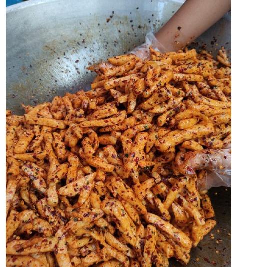 

ㅐ [ANTI ZONK] Basreng bumbu basah daun jeruk 70 - 100 Gr by alishafood ↑