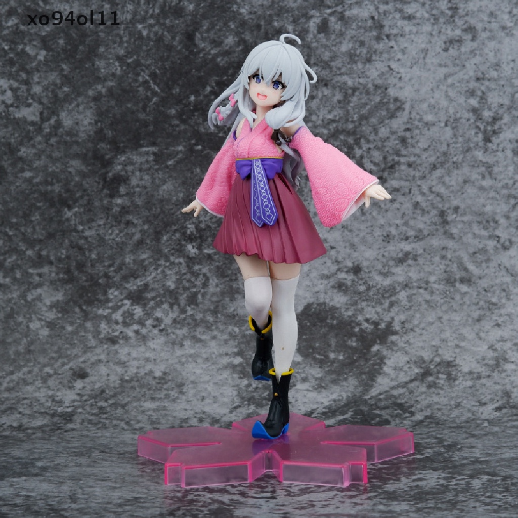 Xo Mainan Action Figure Anime Wandering Witch The Journey of Elaina Majo No Tabitabi Elaina Taito Bahan PVC Ukuran 20cm Untuk Koleksi