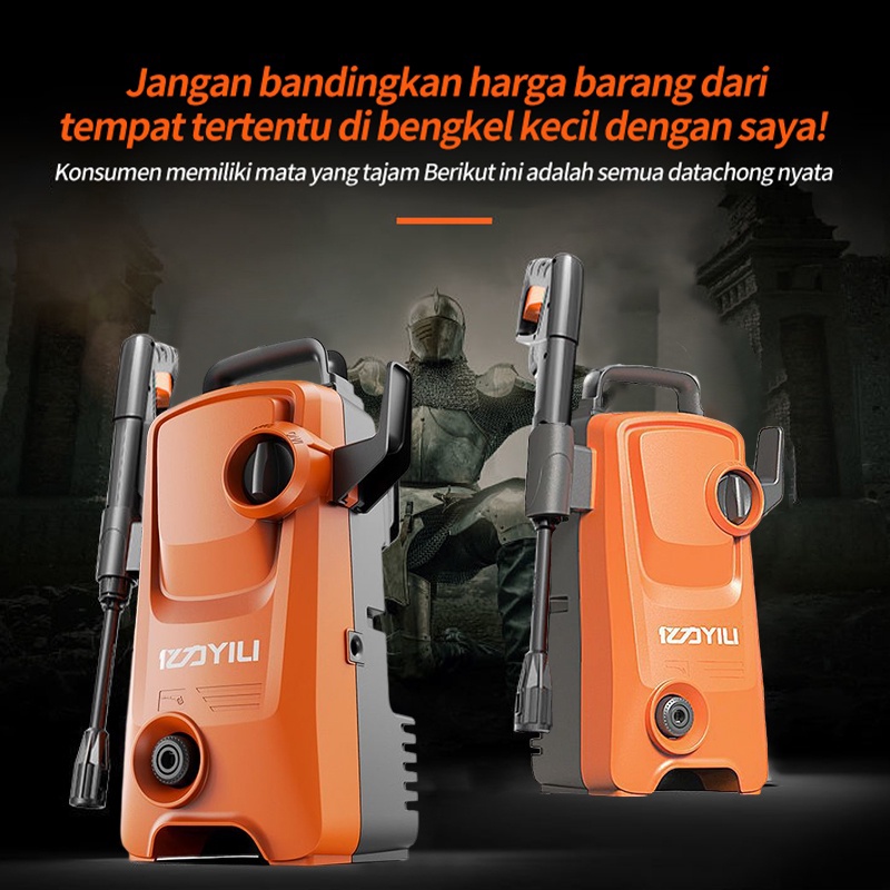 【COD】Mesin cuci mobil Pressure Washer  mobil Jet Cleaner Mesin Cuci Steam Pembersih tekanan tinggi