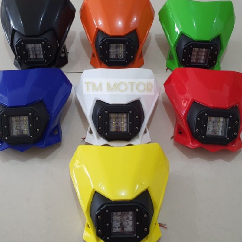Headlamp klx bf headlamp klx Bigfoot Reflektor klx 150 batok depan klx 150 totok lampu klx bf 150 20
