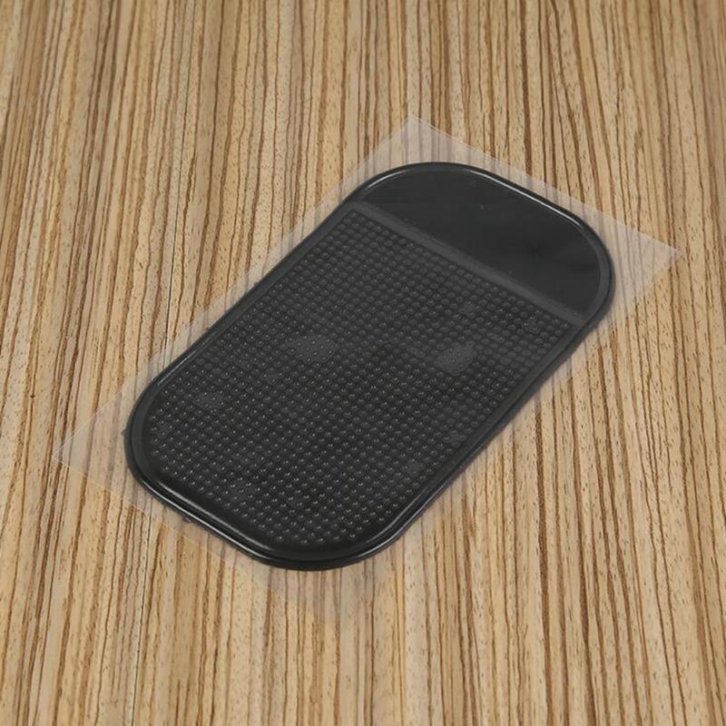 5 Pcs Bantalan Gel Dashboard Mobil Dua Sisi Anti slip Ukuran 7cm Motif Jaring Labalaba 13 Pcs