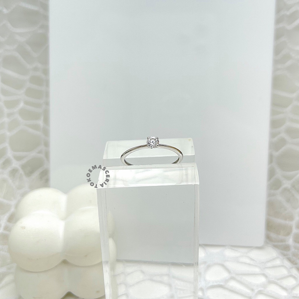 Cincin Emas Putih