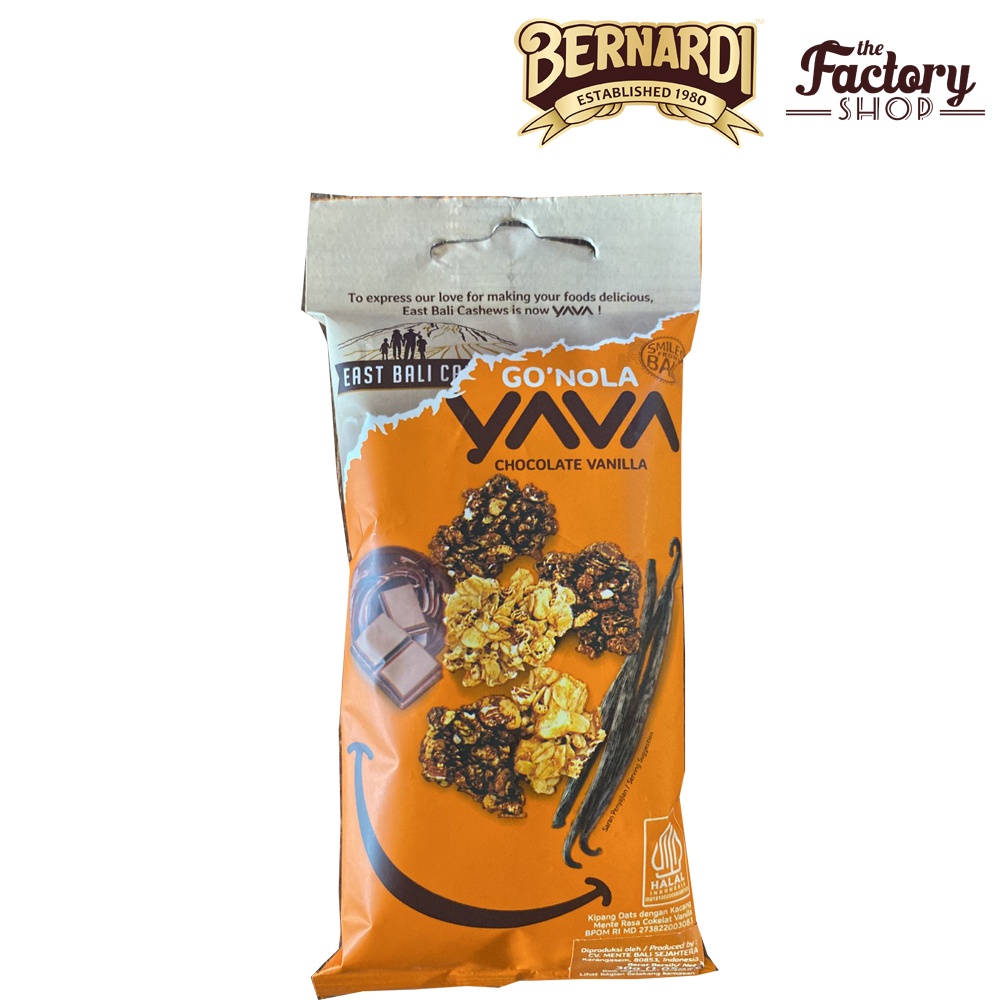 

Yava Granola Cho Vanilla 30g