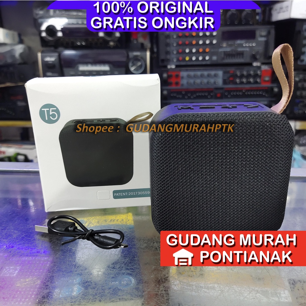 Speaker Bluetooth SEGI Model Kain Imitasi Wireless Mini Portable Speaker Mini Spekaer Murah Subwofer