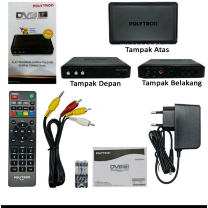 SET TOP BOX POLYTRON tv digital PDV 600T2