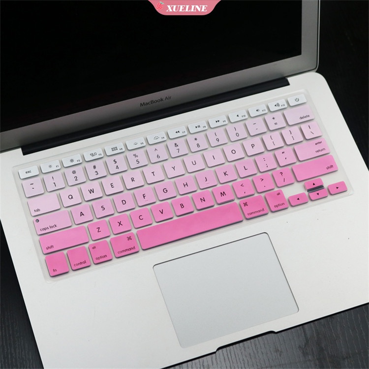 Skin Silikon Pelindung Keyboard Untuk Mac Laptop Macbook Pro Air A1466 A1466 A1502 ZXL