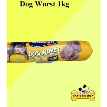 Vitakraft Dog Wurst Chicken 1kg Snack Anjing Sosis Anjing