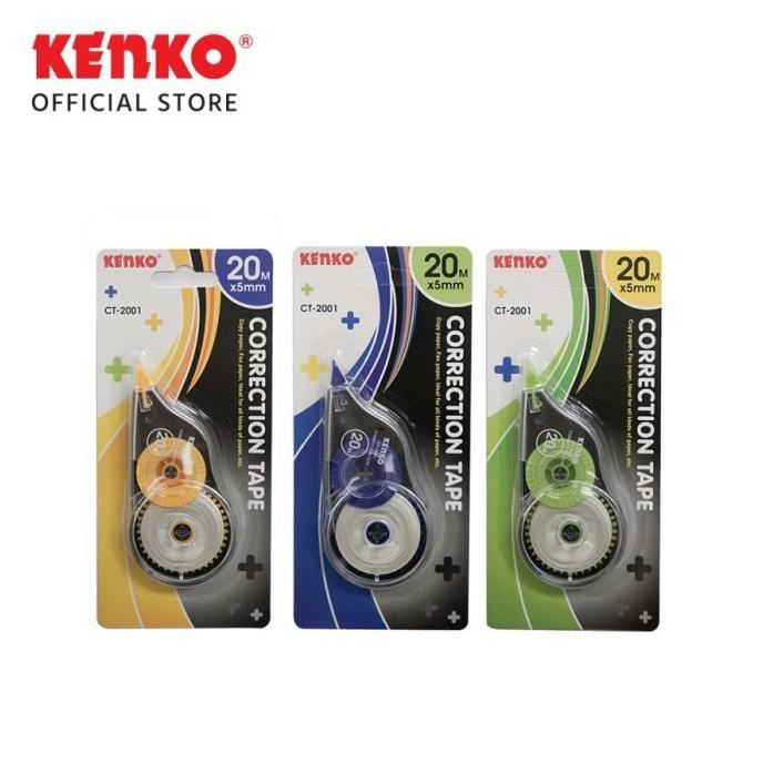 

KENKO Correction tape CT-2001 CORTEP 1PACK / 12Pcs