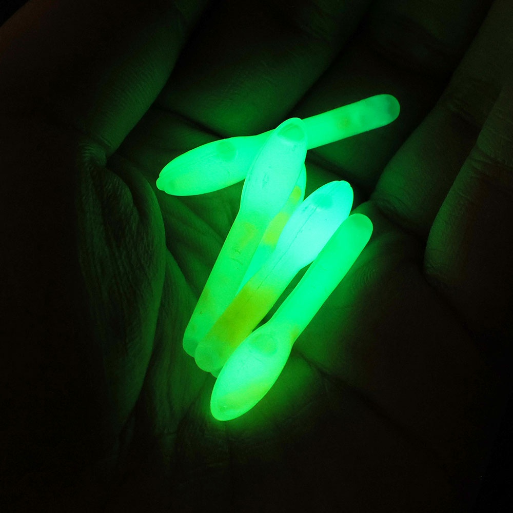 10 Pcs / lot Stik Lampu Fluorescent Bentuk Bohlam Untuk Memancing