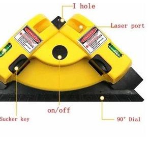 Laser Siku Sudut Leveling 90 Derajat Laser Alat Ukur Sudut 90 LV 01