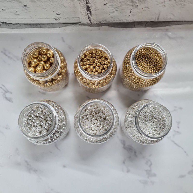 

Sprinkle Metalic Gold & Silver(Repack 10 gram)