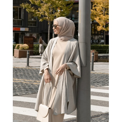 READY SIAP KIRIM Emiko Poncho Mineral by Nueta Nueta.id