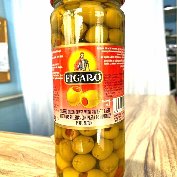 

NEW green olives figaro 450gr