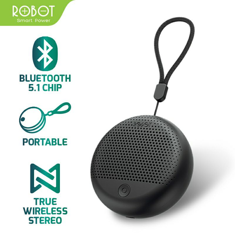 Speaker Robot RB30 Speaker Bluetooth 5.1 Mini ORIGINAL
