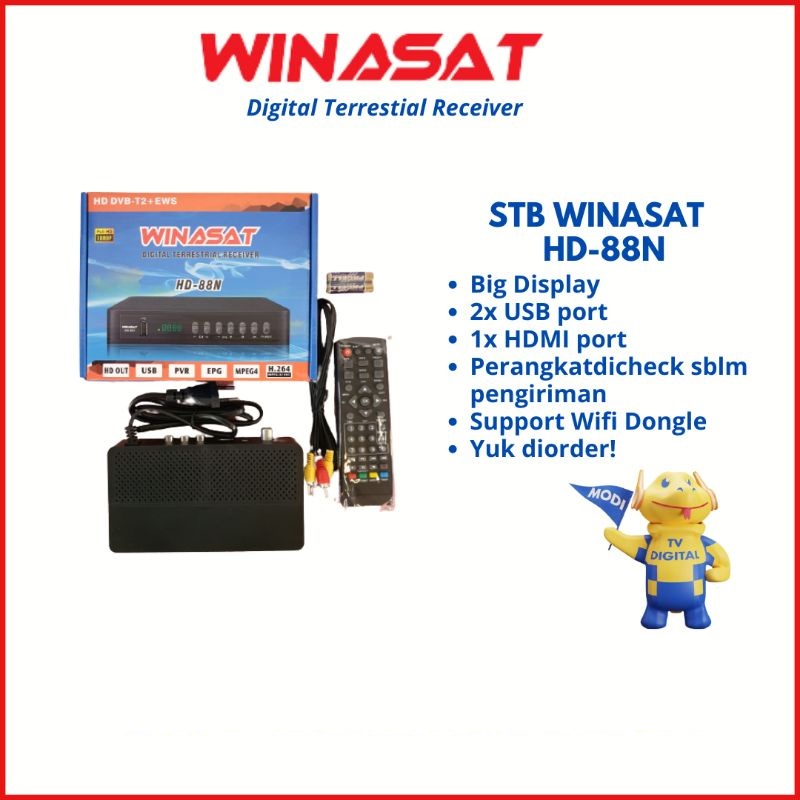 Set Top Box Winasat/STB TV Digital Winasat HD-88N