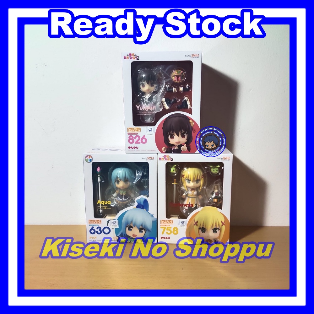 Nendoroid Aqua, Yunyun, Darkness (KonoSuba) [Set of 3]