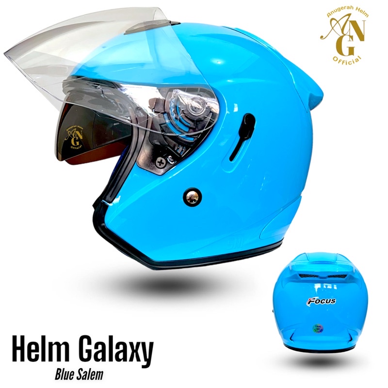 Helm Half Face G2 Premium galaxy FREE PACKING BOX