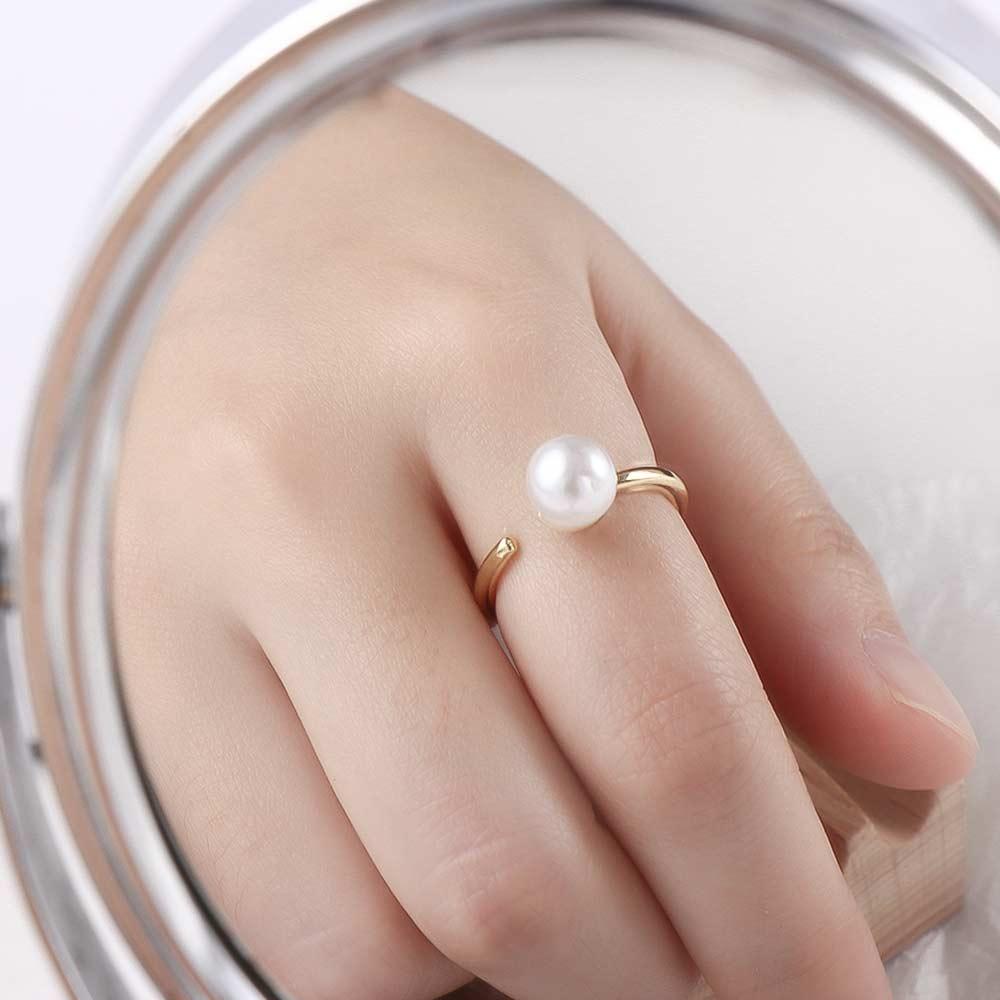 Mxbeauty Cincin Wanita Vintage Kupu-Kupu Jari Cincin Adjustable Fashion Perhiasan