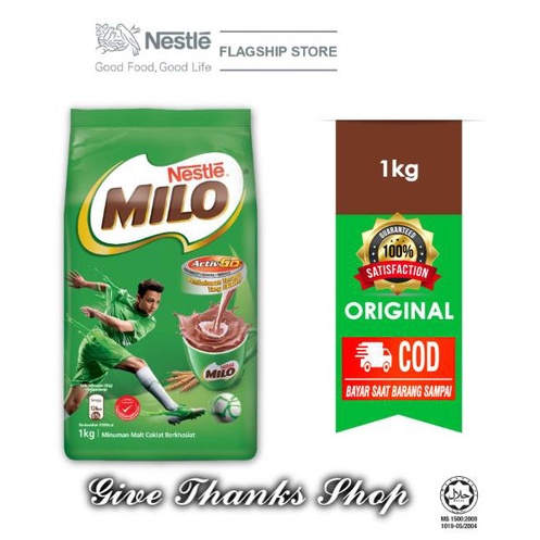 

Milo Malaysia 1 Kg Asli