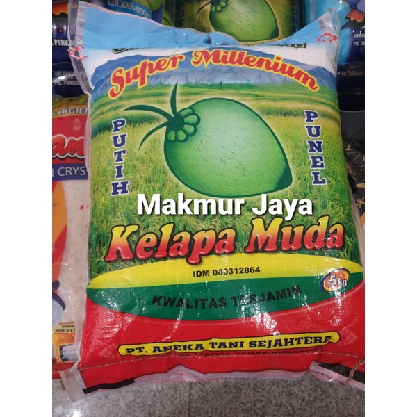 

BERAS BENGAWAN KELAPA MUDA 5Kg 5kg SELEVEL LOPO IJO (Premium Punel)