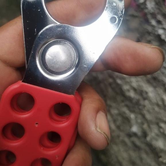 

STEEL LOCKOUT HASP W/TAB