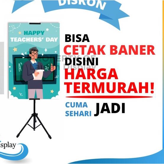 Tripod Banner/ Stand Banner TRIPOD Murah