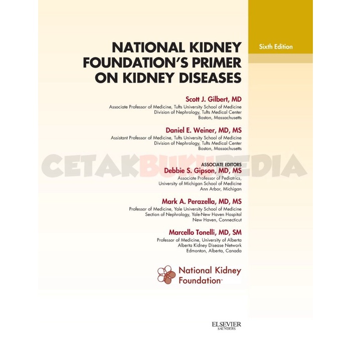 Jual Stasiun Buku National Kidney Foundation Primer on Kidney Diseases Shopee Indonesia