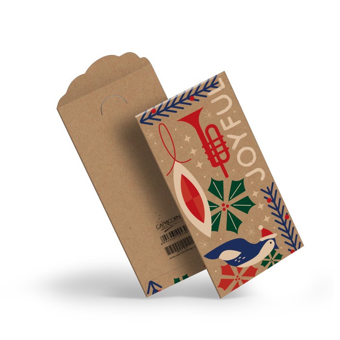 

Capricorn Design Amplop Natal / Christmas Envelope Isi 6 - AMPCK 021