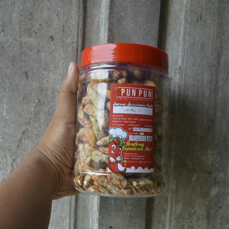 

Basreng Pun Pun ukuran Toples