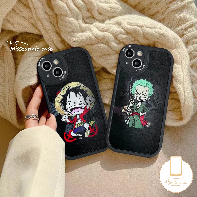 Soft Case Tpu Motif Kartun One Piece Luffy Zoro Untuk IPhone 7 6s 8 6 Plus 11 Pro MAX XR 14 13 12 Pro MAX 14 Plus X XS MAX SE 2020