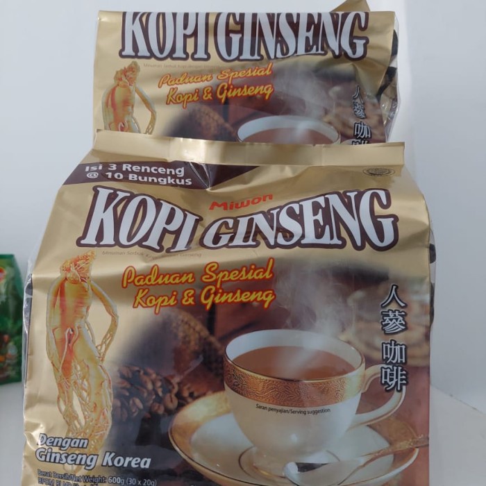 

MAMASUKA, MIWON KOPI GINSENG ISI 30 PCS