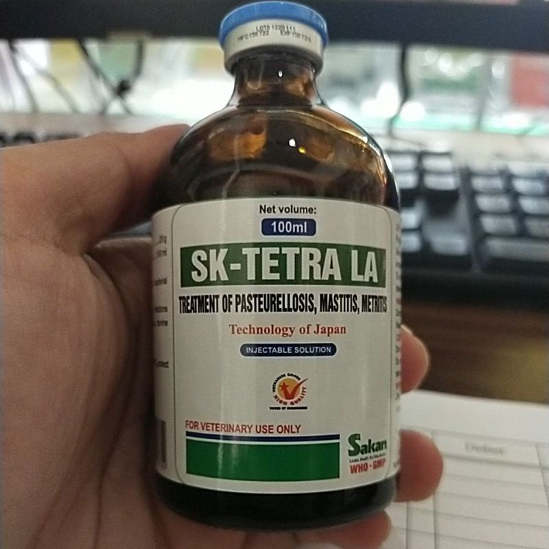 TERAMPUH ANTIBIOTIK AYAM SAPI KAMBING BABI SK-TETRA LA