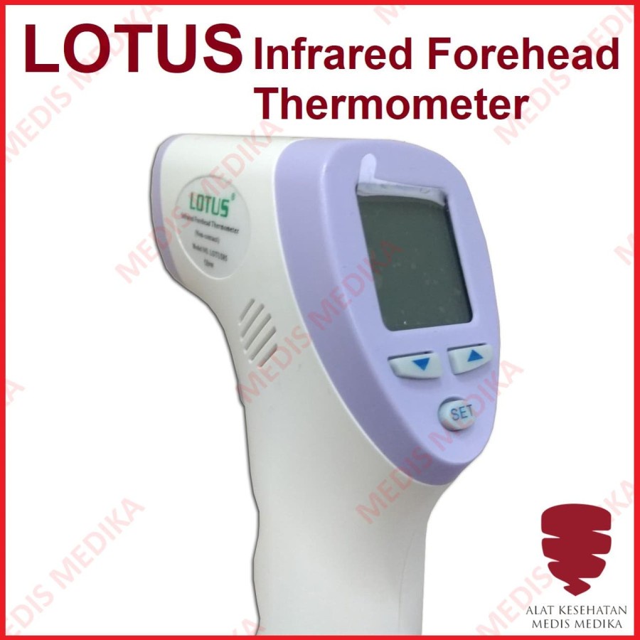 Thermometer Infrared Pengukur Cek Suhu Badan Termometer Digital Tembak